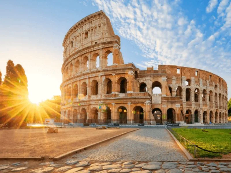 dau truong colosseum bieu tuong truong ton giua long rome