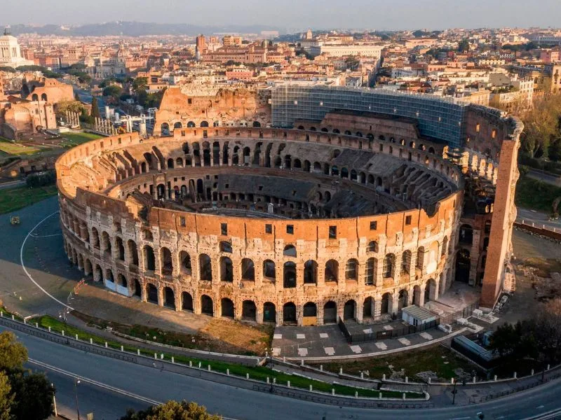 dau truong colosseum bieu tuong truong ton giua long rome